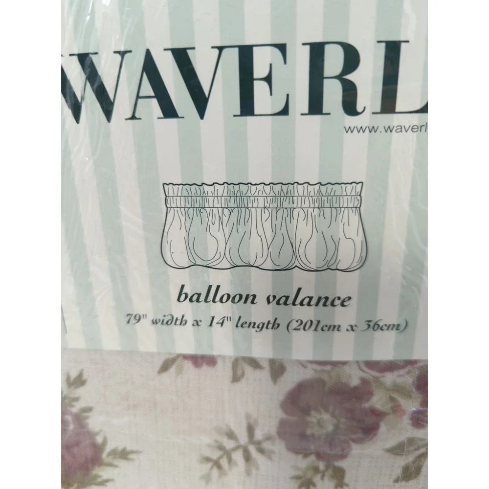 Waverly Home Fashions Balloon Valance 79